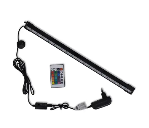 Akvārija Led Burbuļlampa, Rgb, 48 Cm