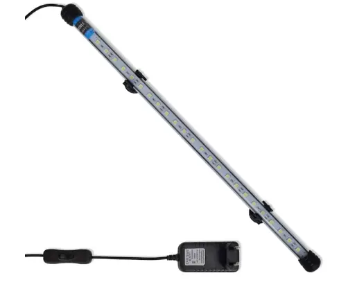 Akvārija Led Lampa, 48 Cm, Balta