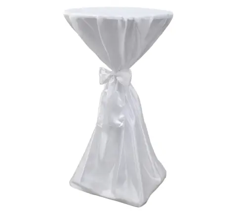 Balts Galdauts Stāvgaldiem 70 Cm Ar Lenti 2 Gab. Balts Galdauts Stāvgaldiem 70 Cm Ar Lenti 2 Gab.