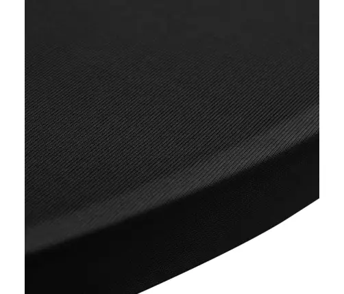 Melns, Elastīgs Galdauts Stāvgaldiem 80 Cm 2 Gab.