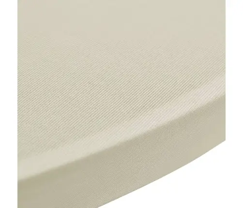 Elastīgs Galdauts Stāvgaldiem 80 Cm 2 Gab. Bēšs