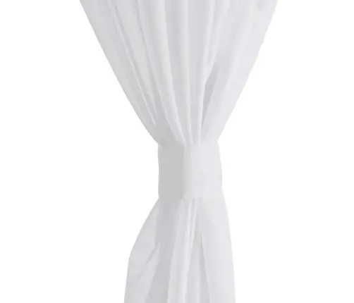 Valge Päevakardin 140 X 225 Cm 2 Tk