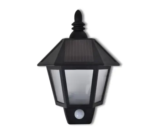 Saulės Energija Įkraunami Sieniniai Šviestuvai Su Jutikliais, 2Vnt.