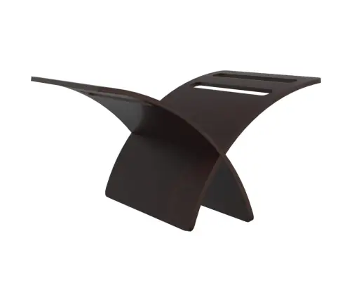 Žurnālu Turētājs, Brūns Koks  Vidaxl