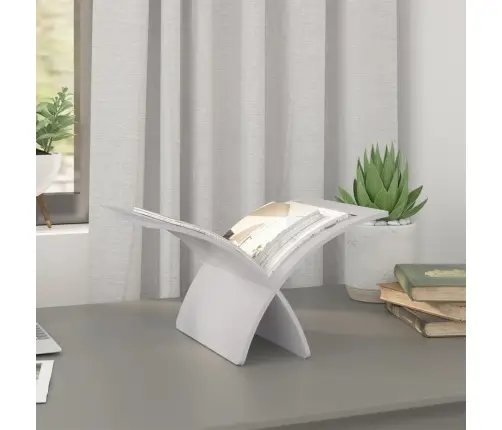 Puidust Ajakirjahoidja, Valge