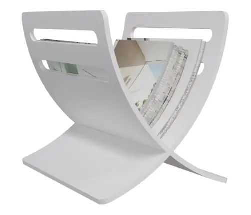 Puidust Ajakirjahoidja, Valge