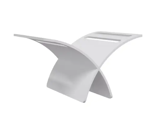 Puidust Ajakirjahoidja, Valge