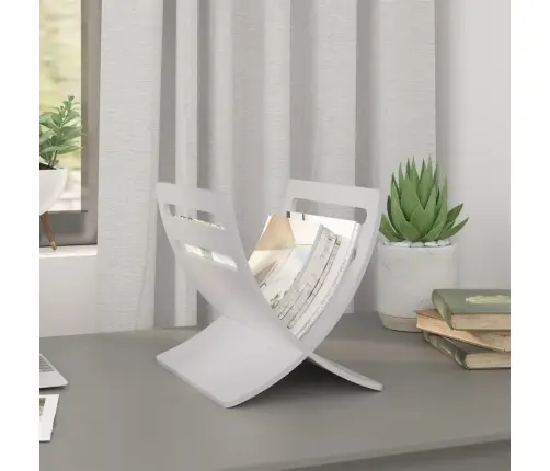 Puidust Ajakirjahoidja, Valge