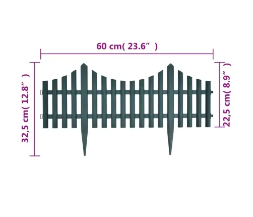 Zāliena Sadalītāji, 17 Gab., 10 M, Zaļi Vidaxl