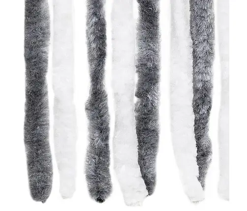 Užuolaida Nuo Vabzdžių, Pilka Ir Balta, 100X220 cm Šenilis