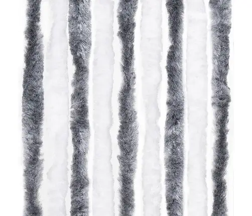 Užuolaida Nuo Vabzdžių, Pilka Ir Balta, 100X220 cm Šenilis