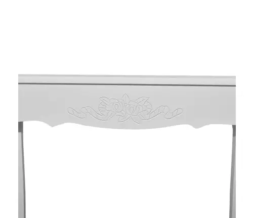 Tualetes Galdiņš, Balts Vidaxl