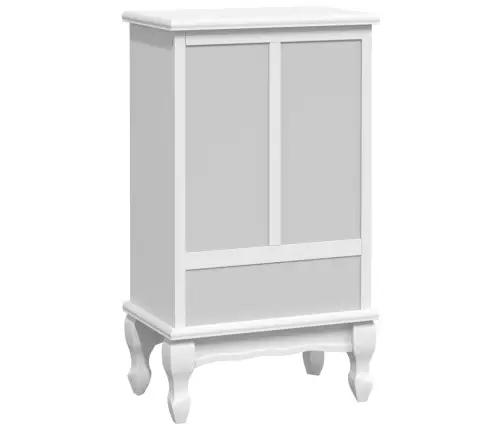 Skapītis Ar 5 Atvilktnēm Un 2 Plauktiem, Balts Vidaxl