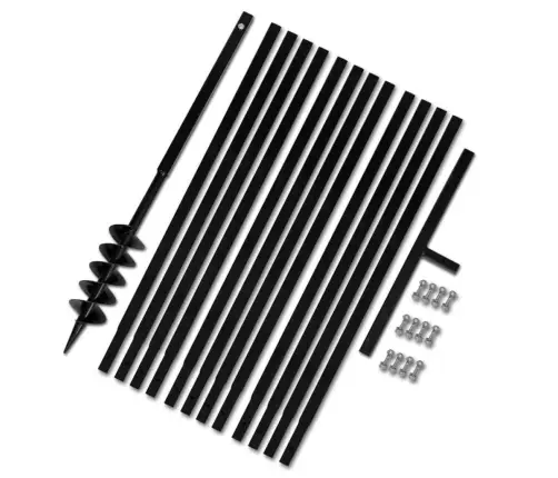 Zemes Urbis Ar Rokturi 100 Mm Un Pagarinājuma Caurulēm 13 M, Tērauds