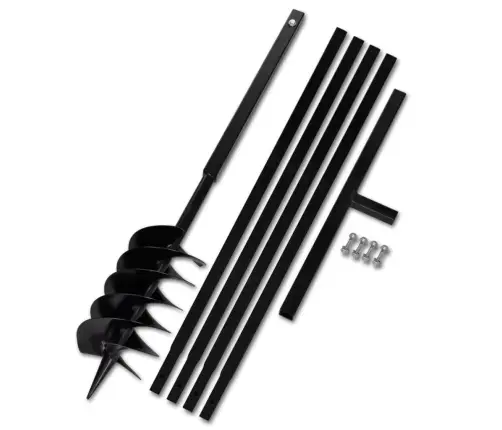 Zemes Urbis Ar Rokturi 150Mm Un Pagarinājuma Caurulēm 5M, Tērauds