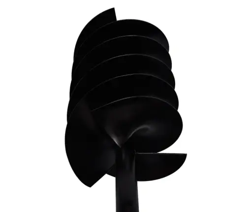 Plieninis 15 Cm Žemės Grąžtas Su Rankena Ir Ilgintuvais, 13 M