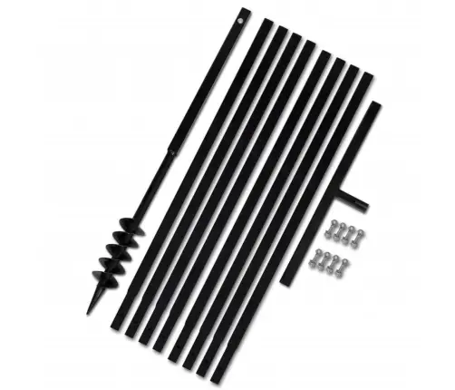 Käepidemega Maapuur 80 Mm Koos Pikendustoruga 9 M Teras