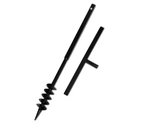 Käepidemega Maapuur 80 Mm Koos Pikendustoruga 9 M Teras