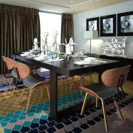 Virtuves Krēsli, 6 Gab., Liekts Koks Un Mākslīgā Āda Vidaxl