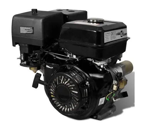 Benzīna Dzinējs, 15 Zs, 11 Kw, Melns  Vidaxl
