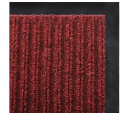 Sarkans Durvju Paklājs Pvc 90 X 120 Cm