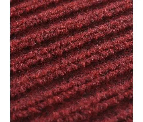 Sarkans Durvju Paklājs Pvc 90 X 120 Cm