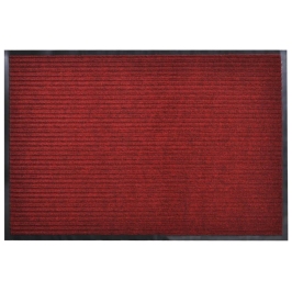 Sarkans Durvju Paklājs Pvc 120 X 180 Cm