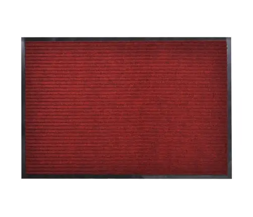 Sarkans Durvju Paklājs Pvc 120 X 180 Cm