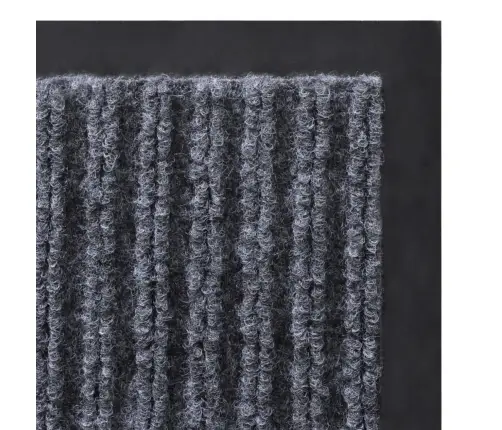 Pelēks Durvju Paklājs, Pvc 90 X 60 Cm