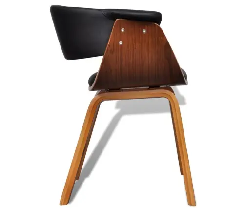 Söögitoolid 6 Tk, Painutatud Puit Ja Kunstnahk