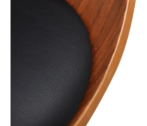 Söögitoolid 6 Tk, Painutatud Puit Ja Kunstnahk