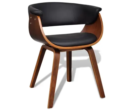 Söögitoolid 6 Tk, Painutatud Puit Ja Kunstnahk