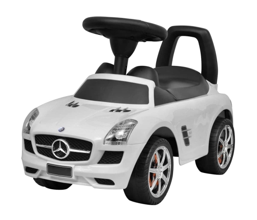 Kojomis Varomas Vaikiškas Automobilis, Baltos Spalvos