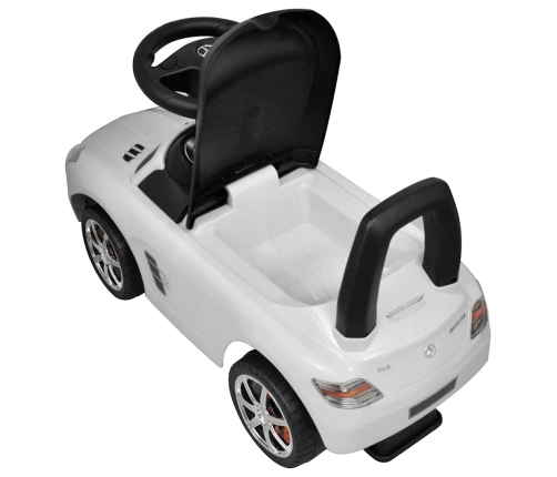 Kojomis Varomas Vaikiškas Automobilis, Baltos Spalvos