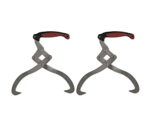 Apaļkoku Skavas 2 Gab Ar Tpr Rokturi