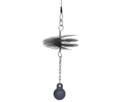 Drāšu Birste 20 Cm Ø Ar Atsvaru 1,41 Kg Un Auklu 15 M