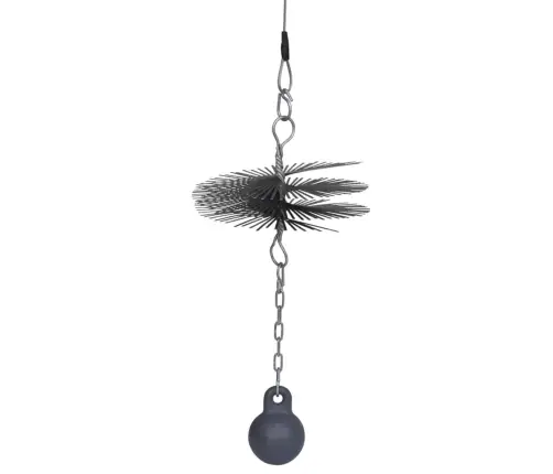 Drāšu Birste 25 Cm Ø Ar Atsvaru 1,41 Kg Un Auklu 15 M