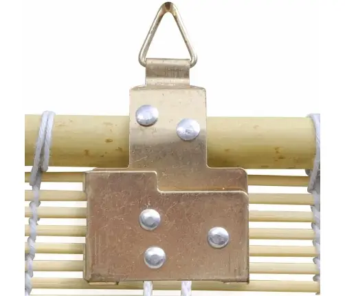 Ruļļu Žalūzija, Dabīgas Krāsas Bambuss, 80X160 Cm Vidaxl