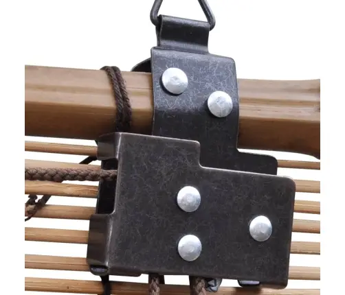 Ruļļu Žalūzija, Brūns Bambuss, 120X160 Cm Vidaxl