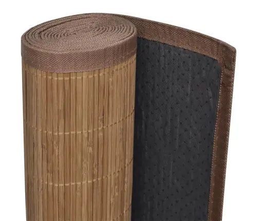 Paklājs, Taisnstūra, Brūns Bambuss, 80X200 Cm Paklājs, Taisnstūra, Brūns Bambuss, 80X200 Cm