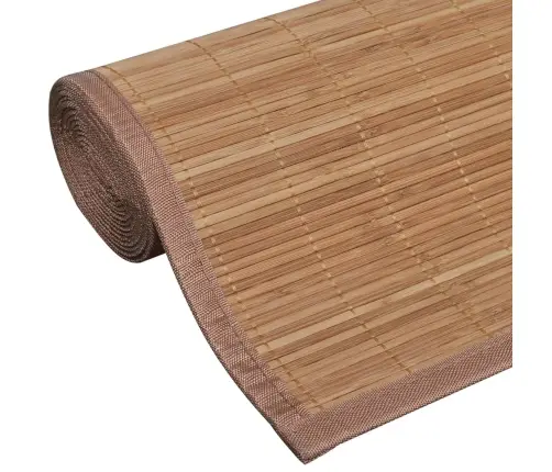 Kilimas, 80X300cm Rudos Spalvos, Bambukas, Stačiakampis