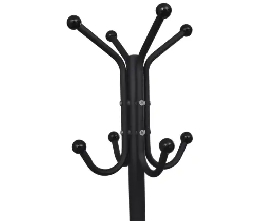 Melns Metāla Drēbju Pakaramais