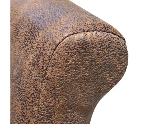 Virtuves Krēsli, 6 Gab., Brūna Mākslīgā Āda Vidaxl