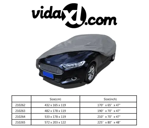 Mašīnas Pārsegs, M Izmērs, Neausts Audums Vidaxl