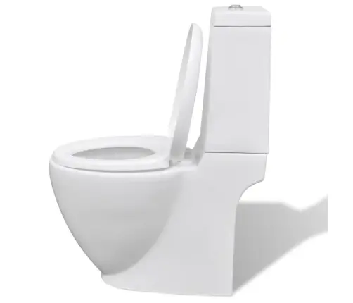 Tualetes Pods Un Bidē, Balta Keramika Vidaxl