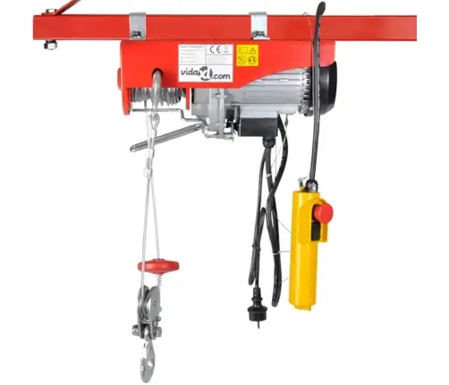 Elektriskā Vinča Ar Trosi 1000W 200/400Kg