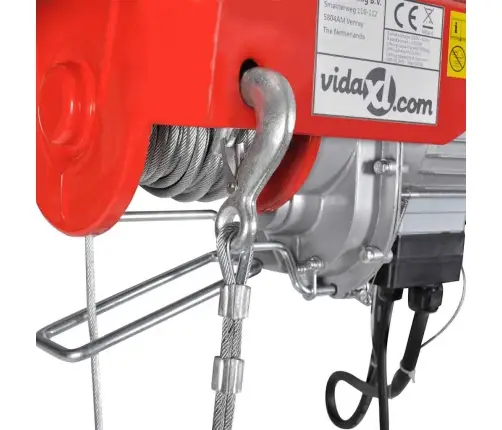 Elektriskā Vinča Ar Trosi 1000W 300/600Kg