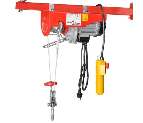 Elektriskā Vinča Ar Trosi 1300W 400/800Kg