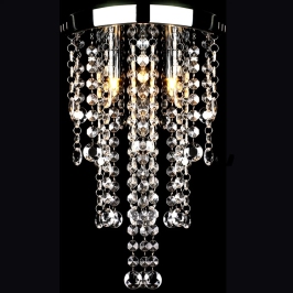 Kristāla Griestu Lampa Balta