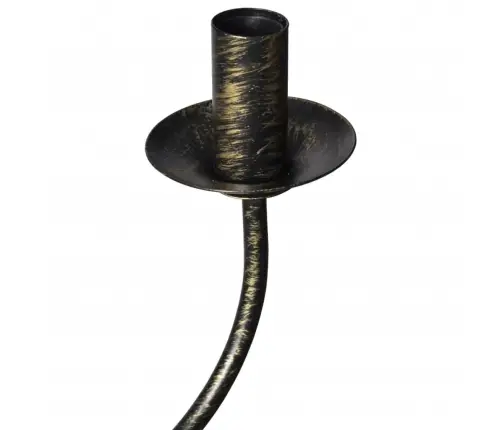 Senovinio Stiliaus Juodo Metalo Sietynas, 8 X E14 Lemputės